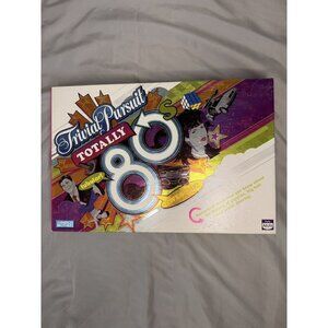 Trivial Pursuit Totally 80s Edition Board Game Complete 2005 Parker Brothers